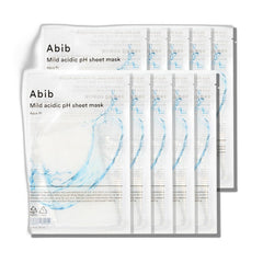 Abib Mild Acidic pH Sheet Mask Heartleaf Fit 30ml X 10pcs