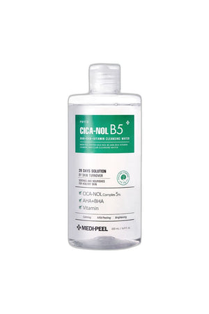 MEDIPEEL PHYTO CICA-NOL B5 AHA BHA Vitamin Calming Micellar Cleansing Water 500ml