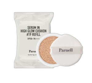 Parnell Serum In High Glow Cushion SPF50+ PA++++ 15g (Refill) #19 Porcelain