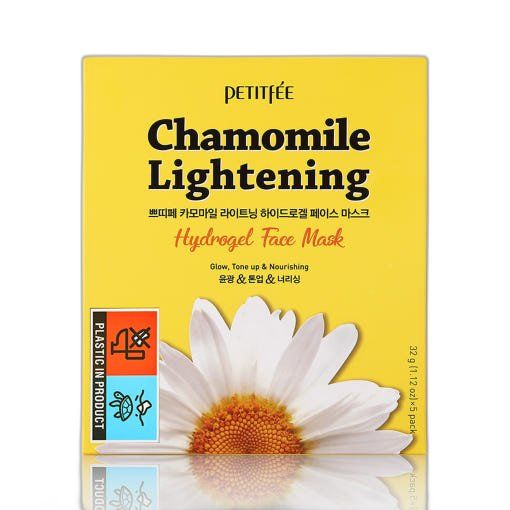 מסכת עיניים PETITFEE Chamomile Lightening Hydrogel 80 גרם (60 פאצ'ים)