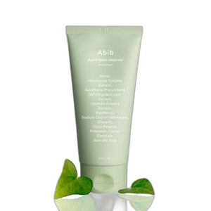 Included in Daily Routine – Travel-Friendly: Abib Acne foam cleanser Heartleaf foam 150ml
