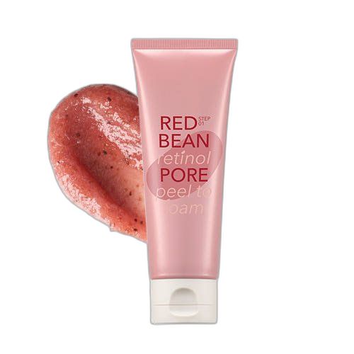 غسول مقشر رغوي MISSHA Red Bean Retinol Pore Peel To Foam 120ml