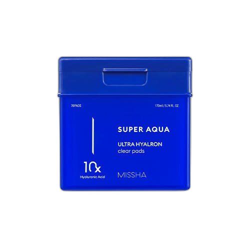 MISSHA Super Aqua Ultra Hyalron Clear Pads 170ml/70pads