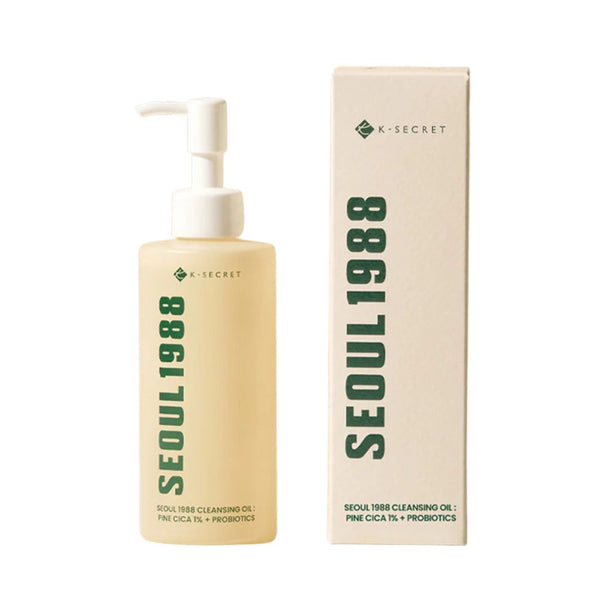 K-SECRET SEOUL 1988 클렌징 오일 : 파인 시카 1% + 프로바이오틱스 200ml