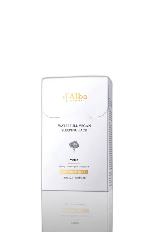 d'Alba Waterfull Vegan Sleeping Pack (Spout Type) 60ml