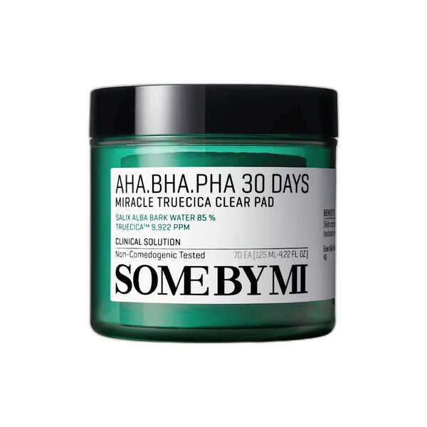 ضمادات تنظيف SOME BY MI AHA-BHA-PHA 30Days Miracle Truecica Clear (70ea/125ml)