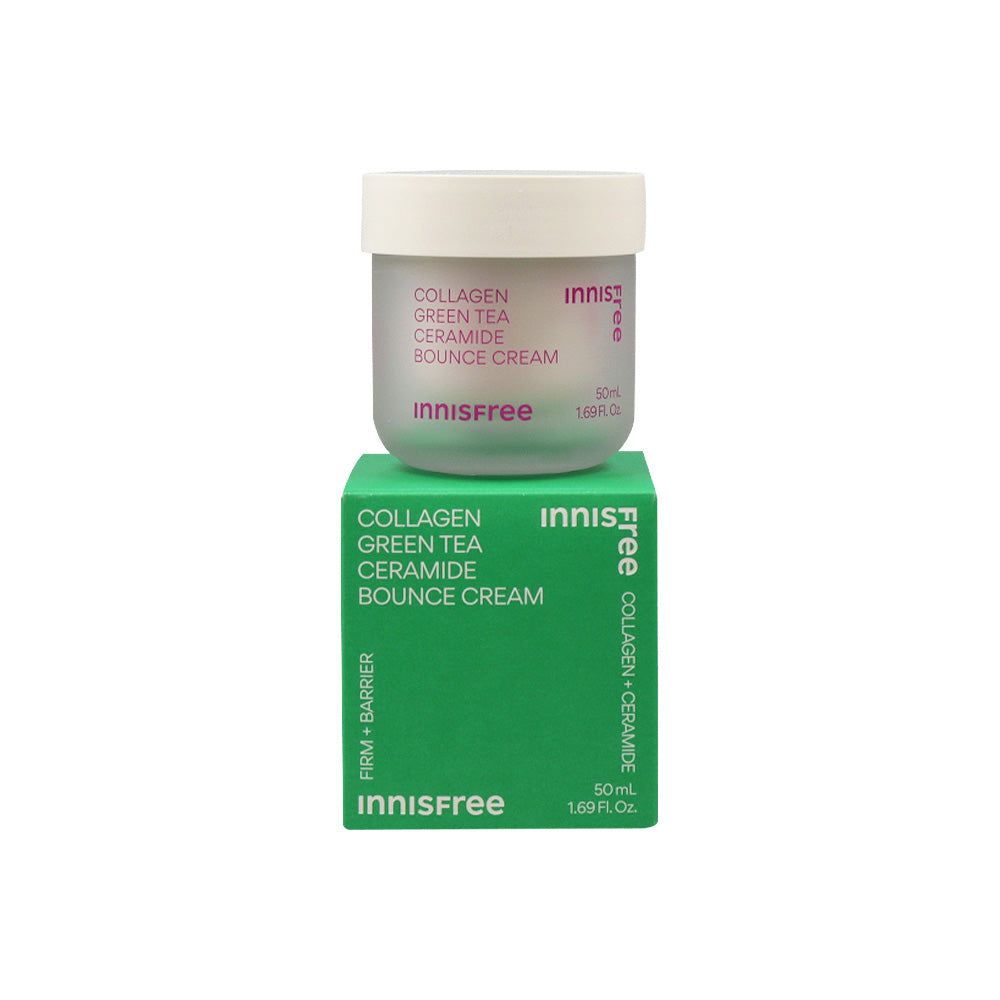 innisfree Collagen Green Tea Ceramide Bounce Cream 50ml (Refill)