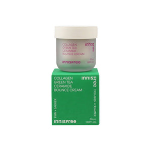 innisfree Collagen Green Tea Ceramide Bounce Cream 50ml (Refill), image 2