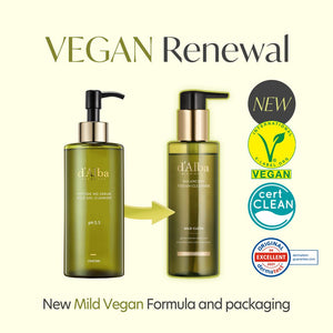 d'Alba Mild Balancing Vegan Cleanser 200ml, image 2
