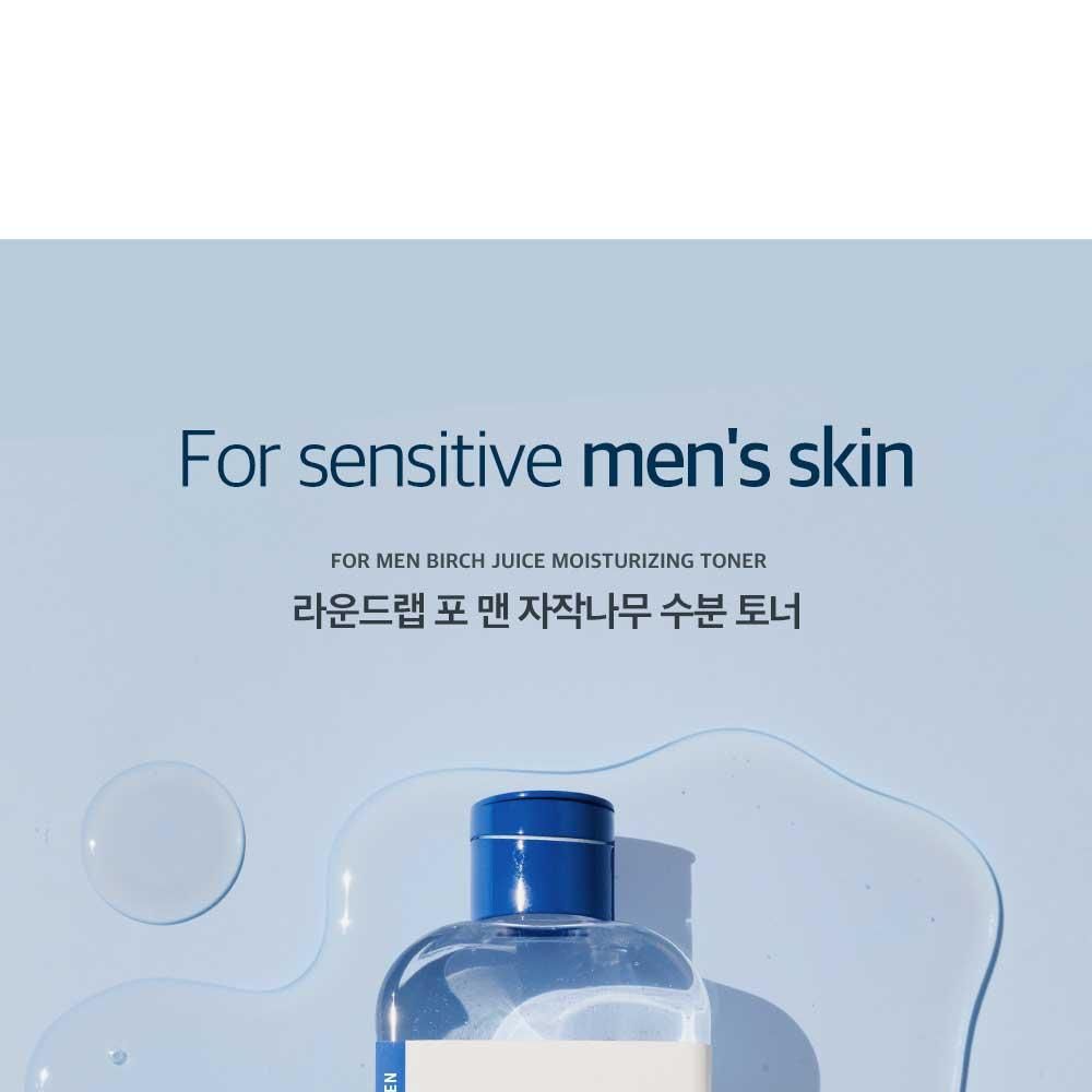 Round Lab For Men Birch Juice Moisturizing Toner 200ml