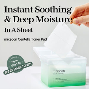 mixsoon Centella Toner Pad 120ea/180ml, image 2