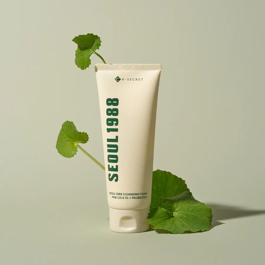 K-SECRET SEOUL 1988 Cleansing Foam : Pine Cica 1% + Probiotics 150ml