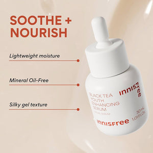 innisfree Black Tea Youth Enhancing Ampoule 50ml (Black Tea + Adenosine), image 2