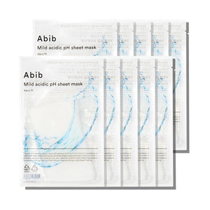 Abib Mild Acidic pH Sheet Mask Heartleaf Fit 30ml X 10pcs, image 2
