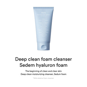 Abib Deep clean foam cleanser Sedum Hyaluron foam 50ml, image 2