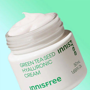 innisfree Green Tea Seed Hyaluronic Cream 50ml, image 2