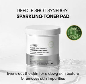 VT Reedle Shot Synergy Sparkling Toner Pad 80ea / 200ml, image 2