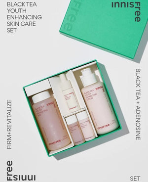 Innisfree Black Tea Youth Enhancing Skincare Set, image 2