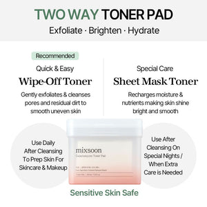 mixsoon Galactomyces Toner Pad 60ea/210ml, image 3