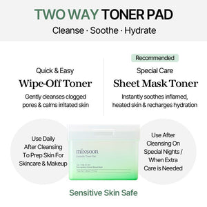 mixsoon Centella Toner Pad 120ea/180ml, image 3