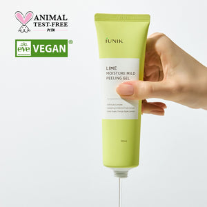 iUNIK Lime Moisture Mild Peeling Gel 90ml, image 3