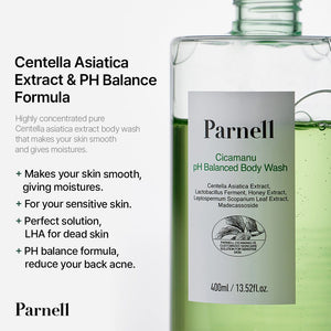 Parnell Cicamanu pH Balanced Body Wash 400ml, image 3