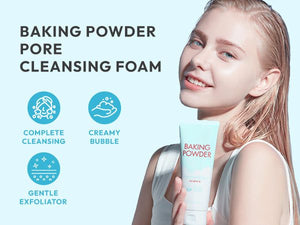 ETUDE Baking Powder Pore Cleansing Foam 160ml, image 3