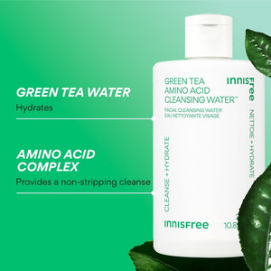 innisfree Green Tea Amino Hydrating Cleansing Water 320ml, image 3