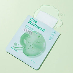 BANILA CO Blooming Youth Cica Panthenol Mask 22ml X 10ea, image 3