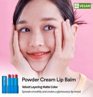 TOCOBO Powder Cream Lip Balm 3.5g #033 Carrot Cake, image 3