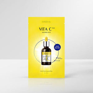 MISSHA Vita C Plus Ampoule Mask 27g X 5ea, image 3