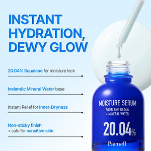 Parnell Squalane 20.04 Mineral Water Moisture Serum 30ml, image 3