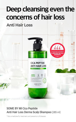 SOME BY MI Cica Peptide Anti Hair Loss Derma Scalp Shampoo 285ml, image 4