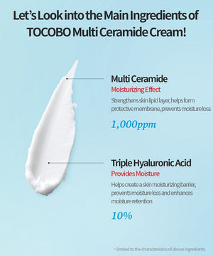 TOCOBO Multi Ceramide Cream 50ml, image 4