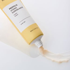 iUNIK Propolis Vitamin Sleeping Mask 60ml, image 4