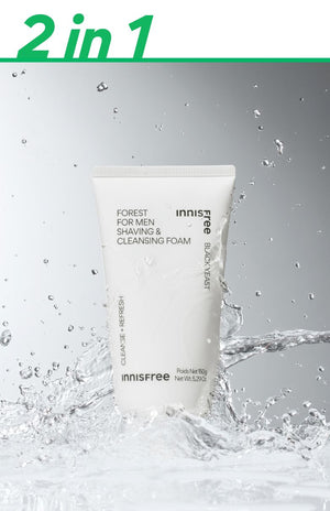 innisfree Forest For Men Shaving & Cleansing Foam 150g, image 4