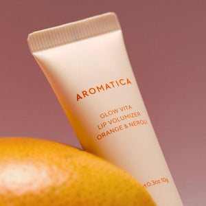 AROMATICA Glow Vita Lip Volumizer – Orange & Neroli (10g), image 5