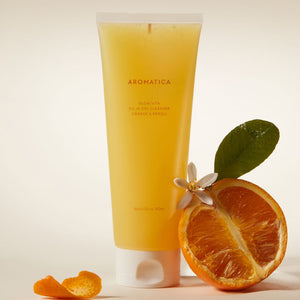 AROMATICA Glow Vita Oil-in-Gel Cleanser – Orange & Neroli (150ml), image 5
