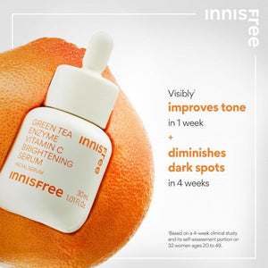 innisfree Green Tea Enzyme Vitamin C Brightening Serum 50ml, image 5