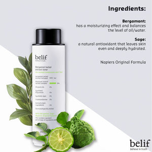belif BERGAMOT HERBAL EXTRACT TONER 200ml, image 5
