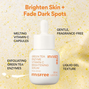 innisfree Green Tea Enzyme Vitamin C Brightening Serum 50ml, image 7