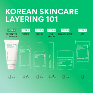 innisfree Green Tea Amino Hydrating Cleansing Foam 150g, image 7