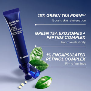 innisfree Green Tea PDRN Bounce Booster Eye & Lip Serum 15ml, image 7