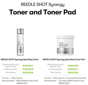 VT Reedle Shot Synergy Sparkling Toner Pad 80ea / 200ml, image 8