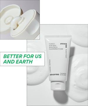 innisfree Forest For Men Shaving & Cleansing Foam 150g, image 8