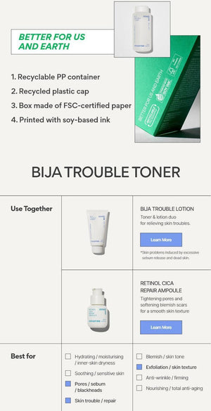 innisfree Bija Trouble Toner 170ml, image 8